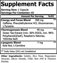 Load image into Gallery viewer, Supplement Facts