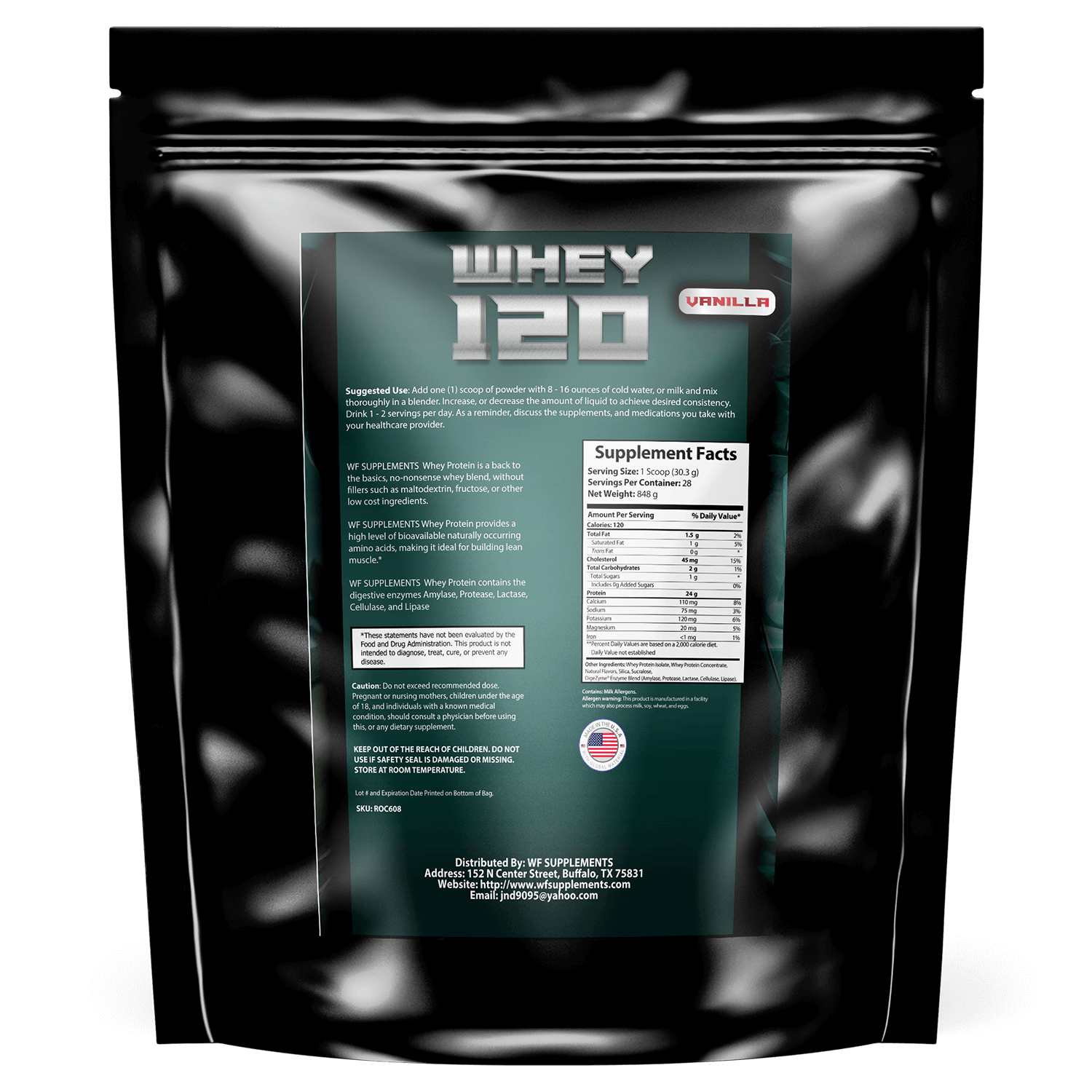 WHEY 120 / VANILLA